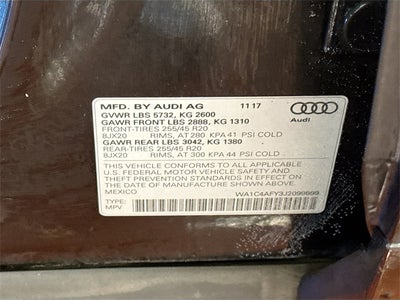 2018 Audi SQ5 3.0T Prestige quattro