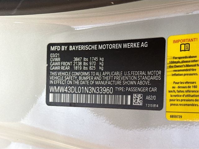 2022 MINI Cooper S Cooper S