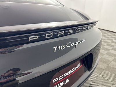 2025 Porsche 718 Cayman Coupe