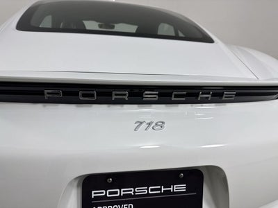 2018 Porsche 718 Cayman Coupe