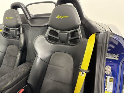 2020 Porsche 718 Spyder 718 Spyder