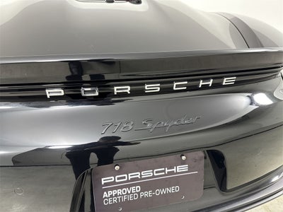 2021 Porsche 718 Spyder Roadster