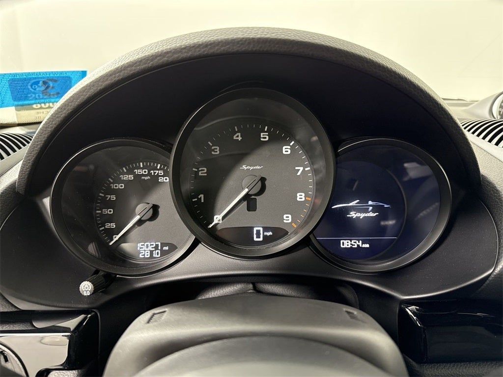 2021 Porsche 718 Spyder Roadster