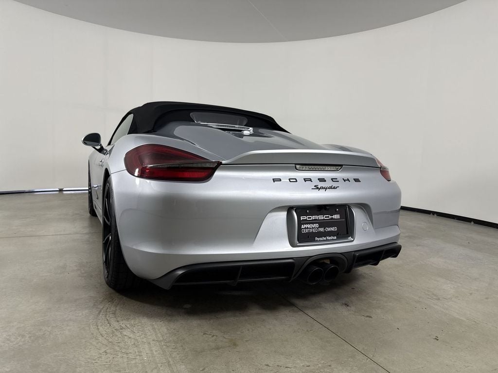 2016 Porsche Boxster Boxster Spyder