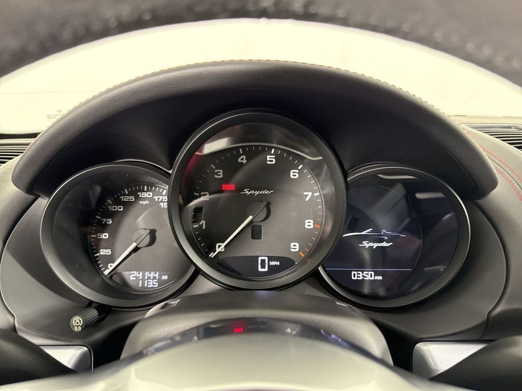 2016 Porsche Boxster Boxster Spyder