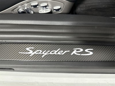 2025 Porsche 718 Spyder RS RS