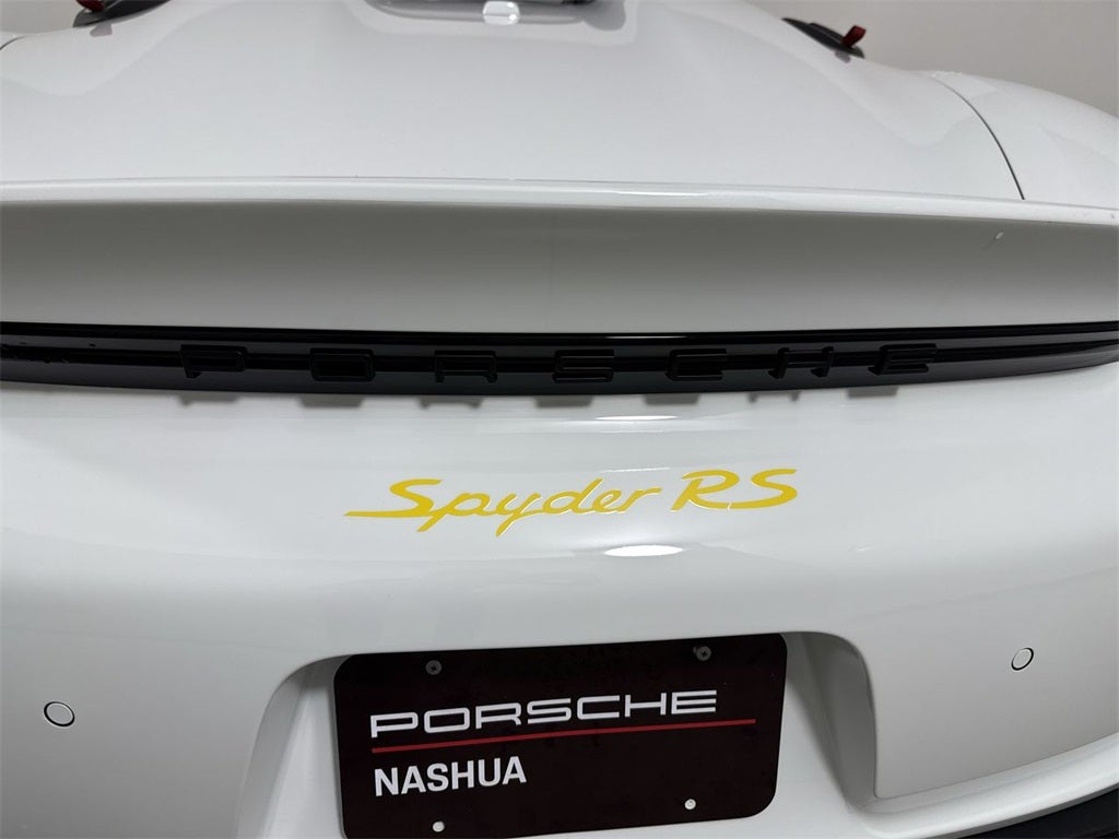 2025 Porsche 718 Spyder RS RS