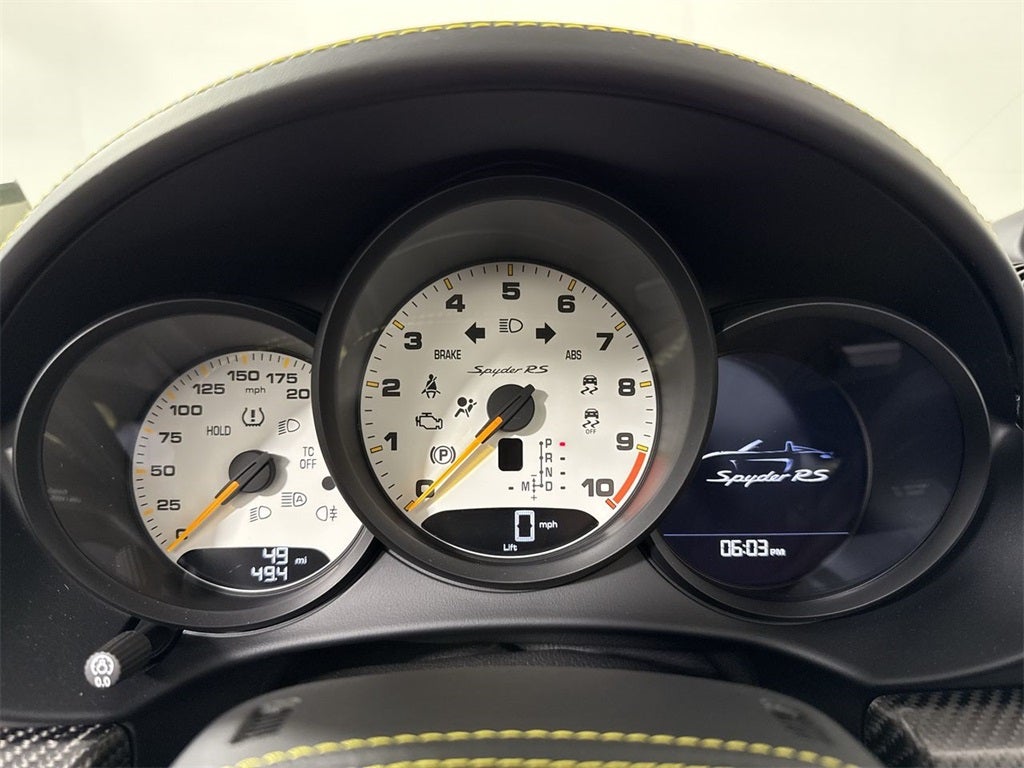 2025 Porsche 718 Spyder RS RS