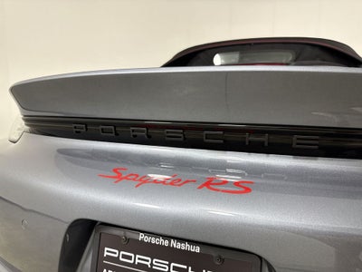 2024 Porsche 718 Spyder RS