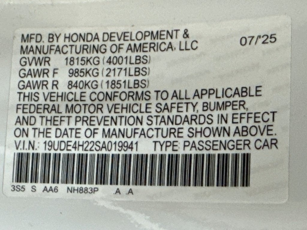 2025 Acura Integra Base