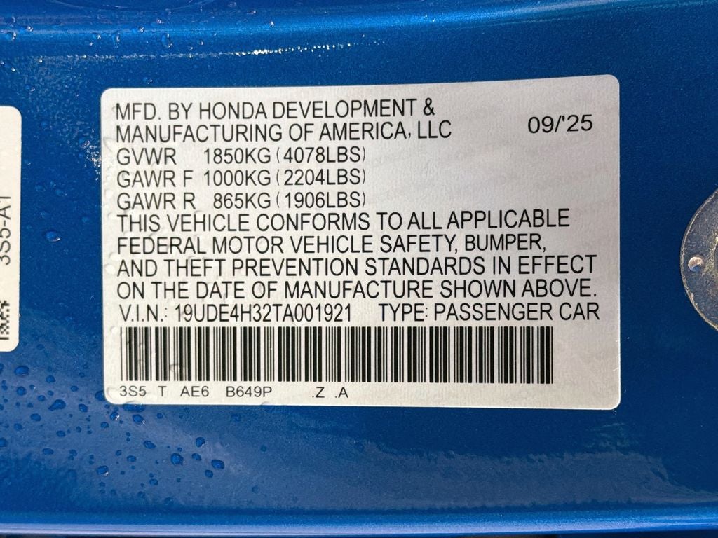 2026 Acura Integra A-Spec Package