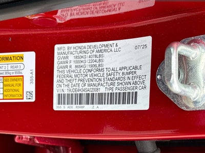 2025 Acura Integra A-Spec Package