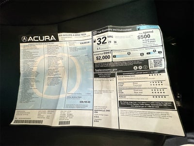 2025 Acura Integra A-Spec Tech Package