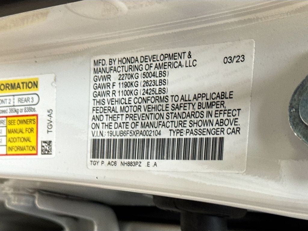 2023 Acura TLX A-Spec Package SH-AWD