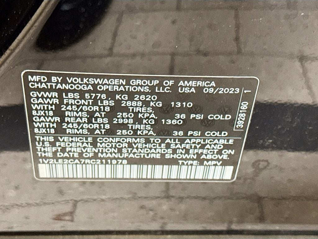 2024 Volkswagen Atlas Cross Sport 2.0T SE