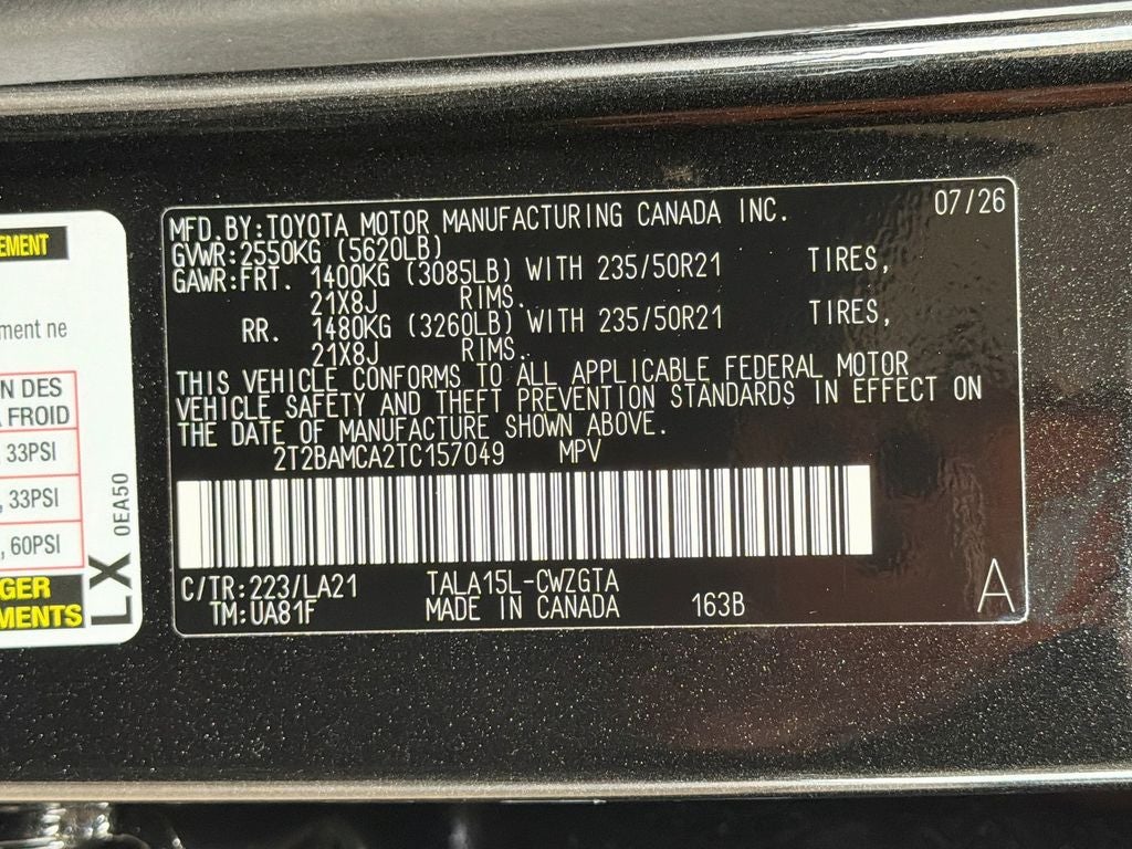 2026 Lexus RX 350 Luxury