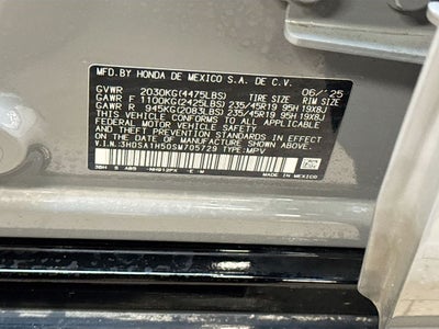 2025 Acura ADX A-Spec Package