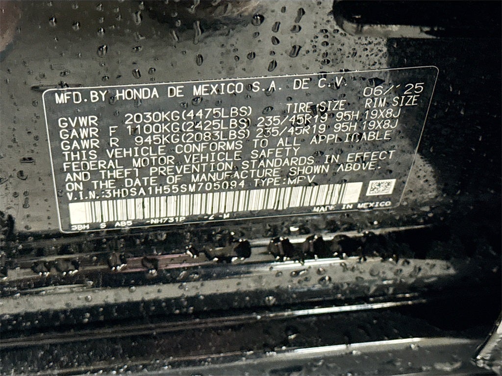 2025 Acura ADX A-Spec Package