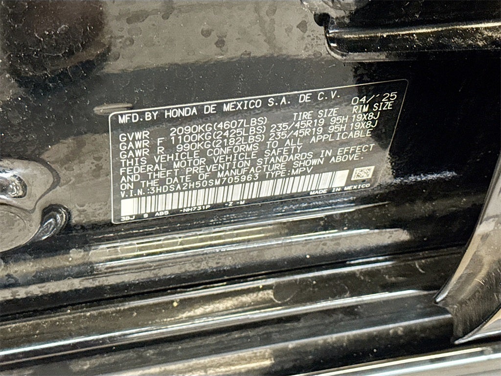 2025 Acura ADX A-Spec Package