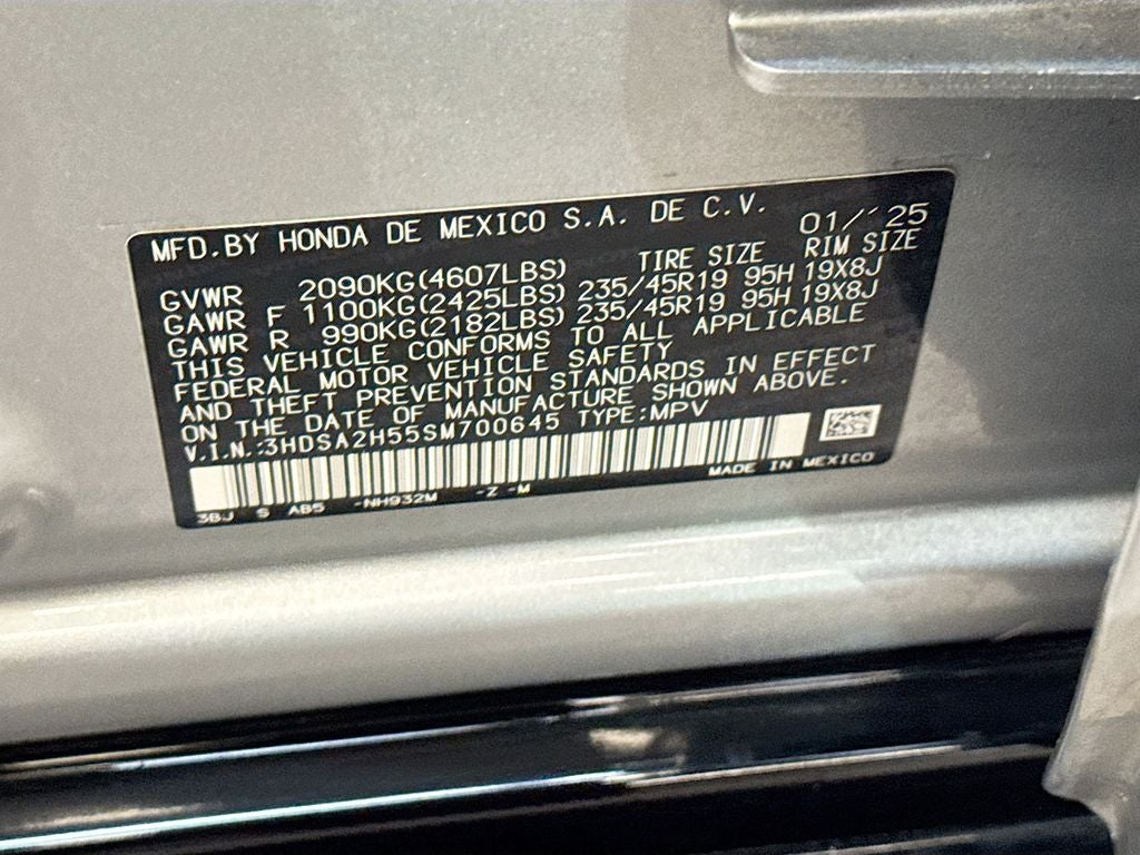 2025 Acura ADX A-Spec Package