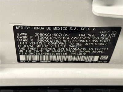 2025 Acura ADX A-Spec Package