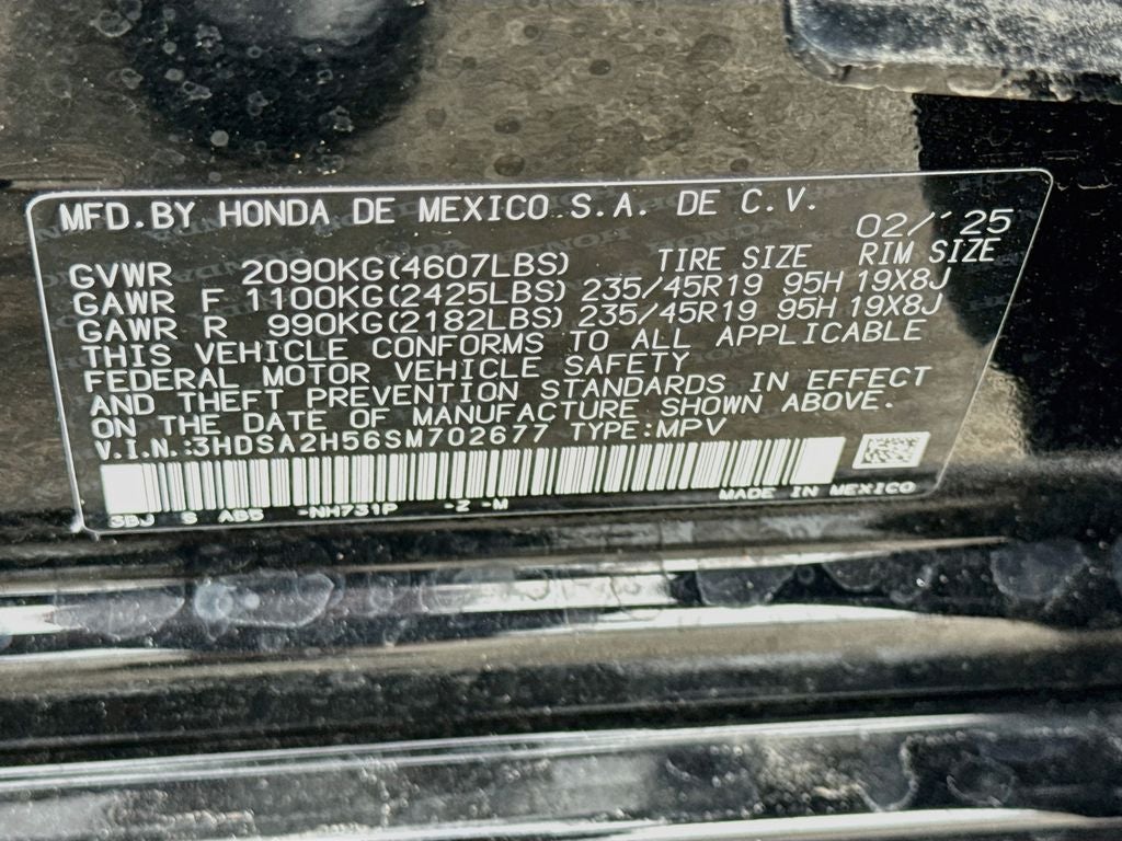 2025 Acura ADX A-Spec Package