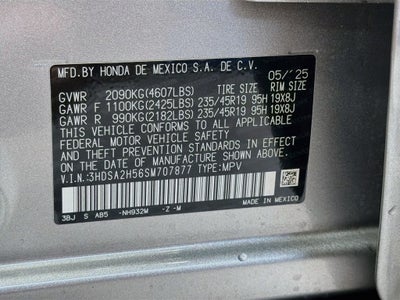 2025 Acura ADX A-Spec Package
