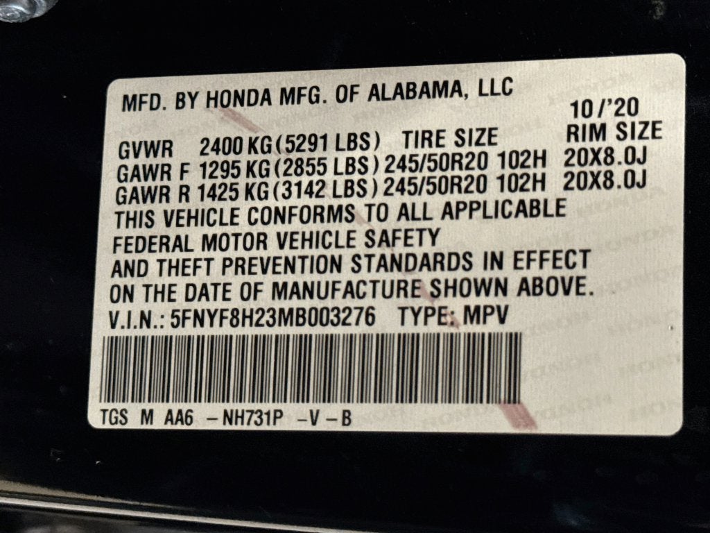 2021 Honda Passport Sport