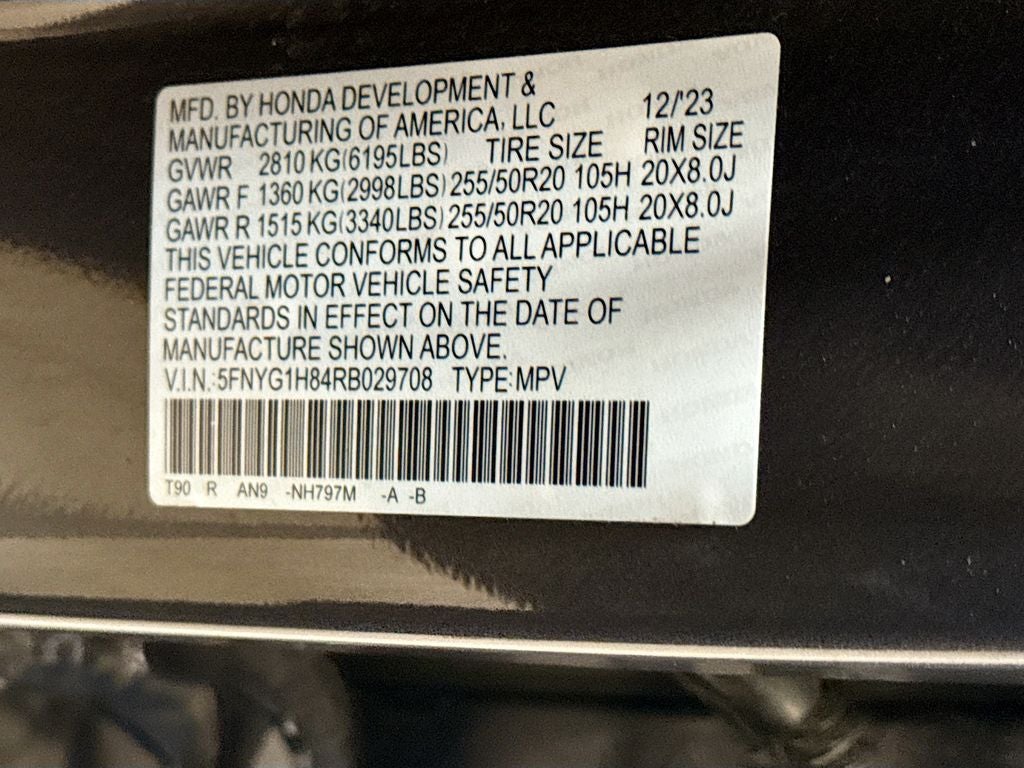 2024 Honda Pilot Elite