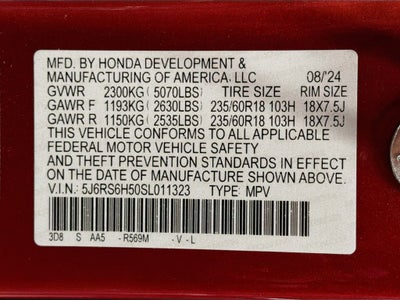 2025 Honda CR-V Hybrid Sport