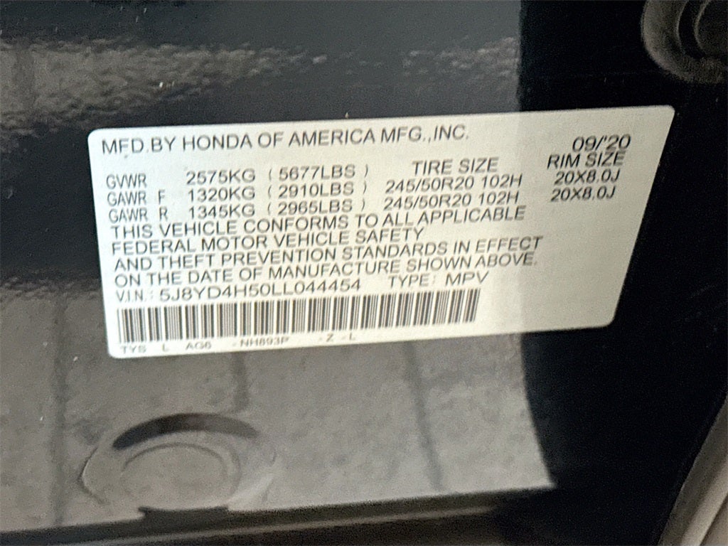 2020 Acura MDX Technology SH-AWD