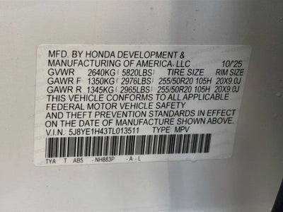 2026 Acura MDX Technology Package SH-AWD