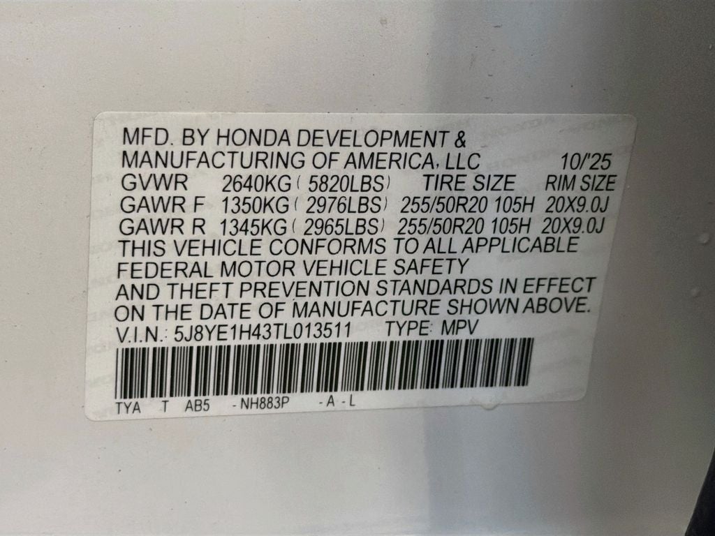2026 Acura MDX Technology Package SH-AWD