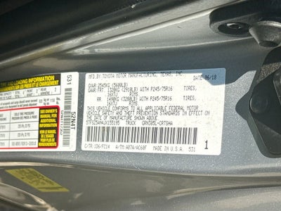 2018 Toyota Tacoma SR5 V6