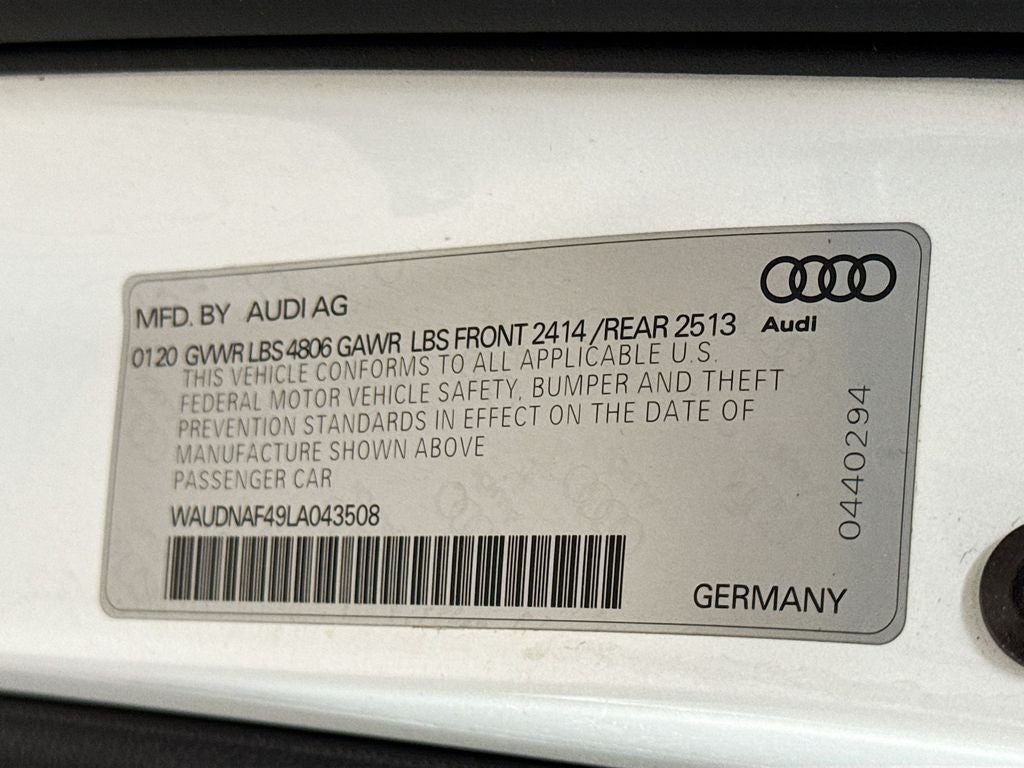 2020 Audi A4 45 Premium quattro