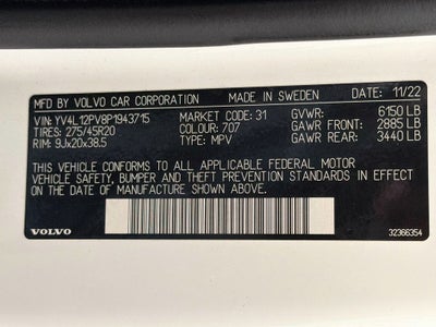 2023 Volvo XC90 B5 Core