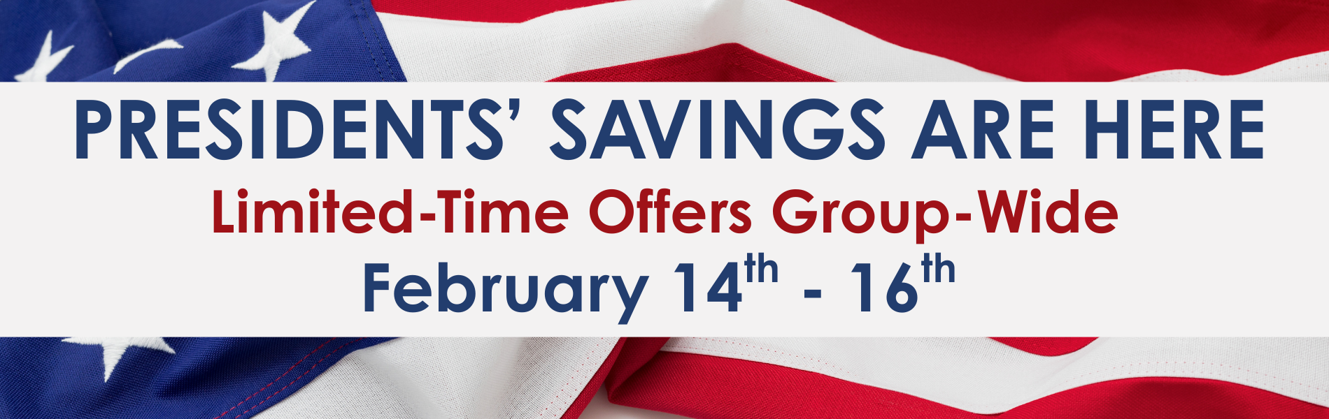 Lyon-Waugh Auto Group Presidents' Day Event