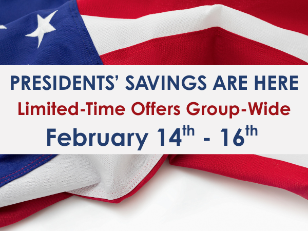 Lyon-Waugh Auto Group Presidents' Day Event